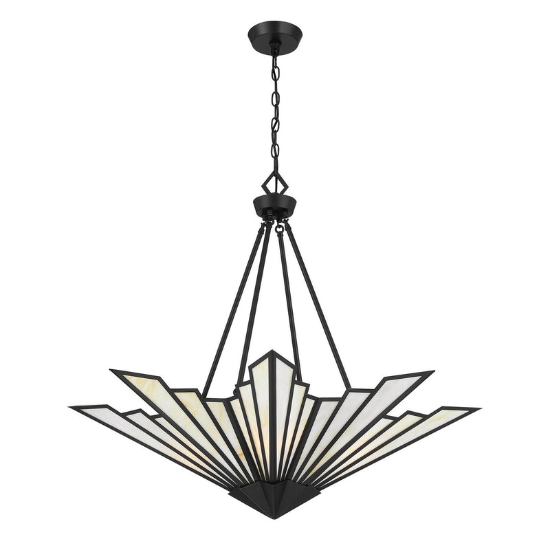Savoy House 7-1038-4-89 Four Light Pendant, Matte Black (3)
