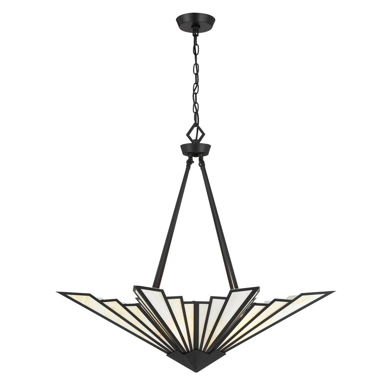 Savoy House 7-1038-4-89 Four Light Pendant, Matte Black (5)