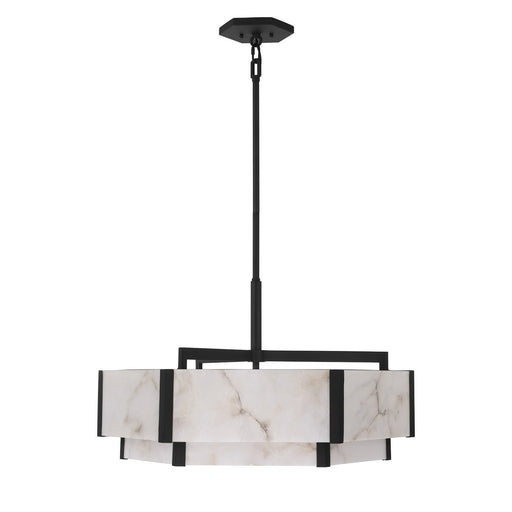 Savoy House 7-2333-6-50 Six Light Pendant, Black Cashmere (2)
