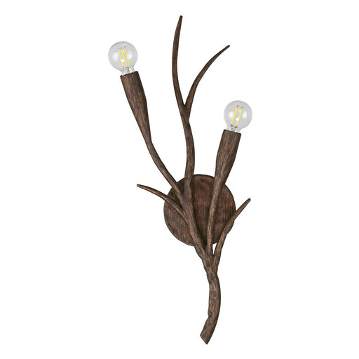 Savoy House 9-5399-2-105 Two Light Wall Sconce, Bark (2)