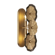 Savoy House 9-6383-2-61 Two Light Wall Sconce, Distressed Gold/Bronze (4)