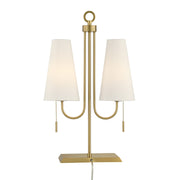 Savoy House 11-DF10 Two Light Table Lamp,  (3)