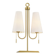 Savoy House 11-DF10 Two Light Table Lamp,  (5)