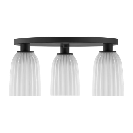 Savoy House 6-1247-3-89 Three Light Flush Mount, Matte Black (2)
