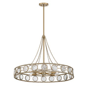 Savoy House 7-9380-6-338 Six Light Pendant, Opulent Gold (3)