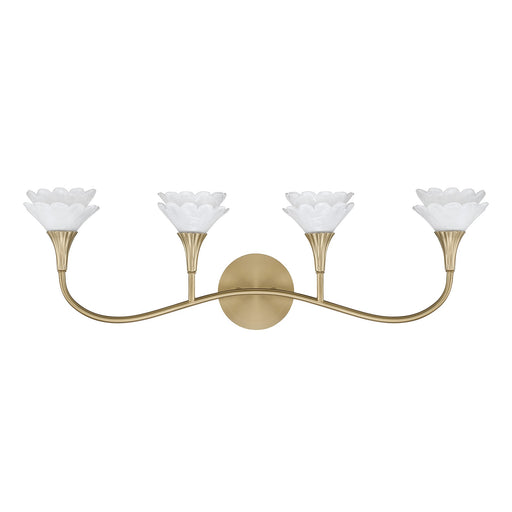 Savoy House 8-5081-4-127 Four Light Bathroom Vanity, Noble Brass (2)