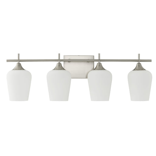 Savoy House 8-6030-4-SN Four Light Bathroom Vanity,  (2)