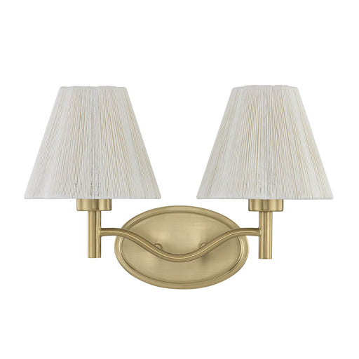 Savoy House 8-6081-2-127 Two Light Bathroom Vanity, Noble Brass (2)