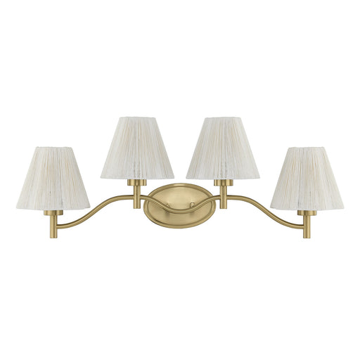 Savoy House 8-6081-4-127 Four Light Bathroom Vanity, Noble Brass (2)