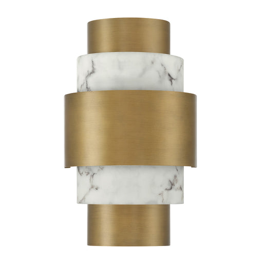 Savoy House 9-3090-2-339 Two Light Wall Sconce, Antique Patina (2)