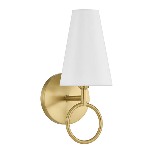 Savoy House 9-4700-1-322 One Light Wall Sconce, Warm Brass (2)