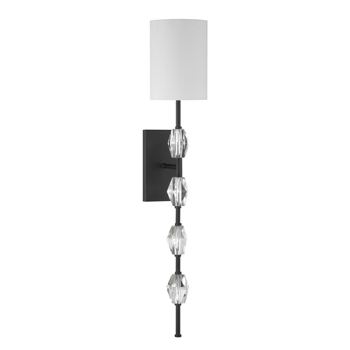 Savoy House 9-9520-1-89 One Light Wall Sconce, Matte Black (2)