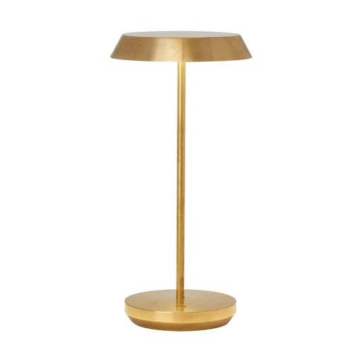 Visual Comfort Modern SLTB25927NB Tepa Accent Rechargeable Table Lamp by Sean Lavin, Natural Brass Main Image.jpg