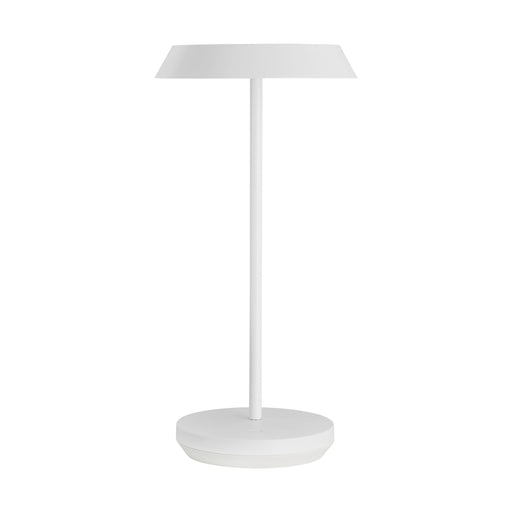 Visual Comfort Modern SLTB25927W Tepa Accent Rechargeable Table Lamp by Sean Lavin, Matte White Main Image.jpg