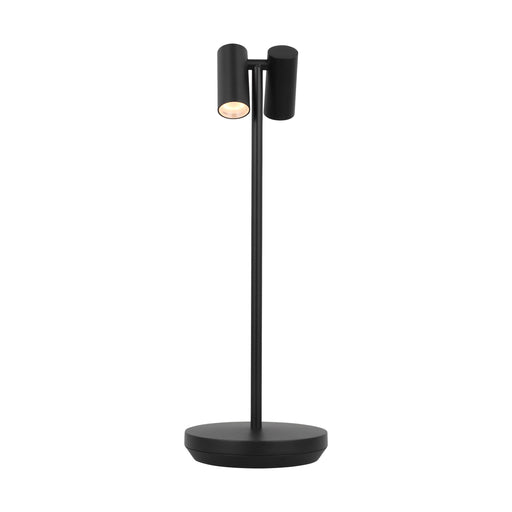Visual Comfort Modern SLTB27027B Doppia Accent Rechargeable Table Lamp by Sean Lavin, Black Alternate Image.jpg