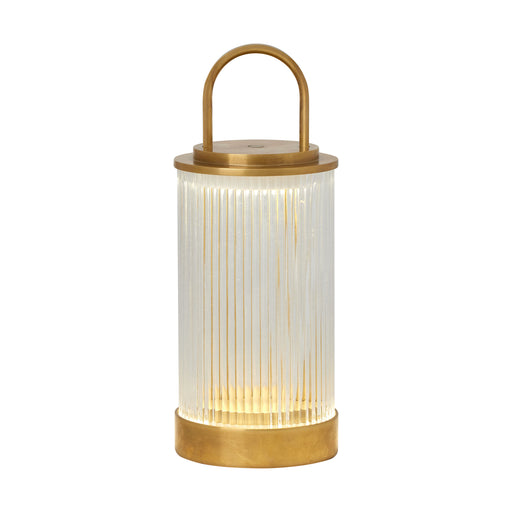 Visual Comfort Modern SLTB27227NB Tawa Accent Rechargeable Table Lamp by Sean Lavin, Natural Brass Main Image.jpg