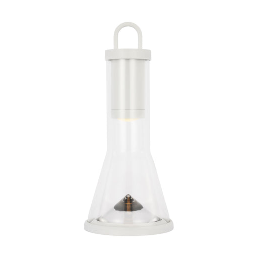 Visual Comfort Modern SLTB27327W Kandella Accent Rechargeable Table Lamp by Sean Lavin, Matte White Alternate Image.jpg